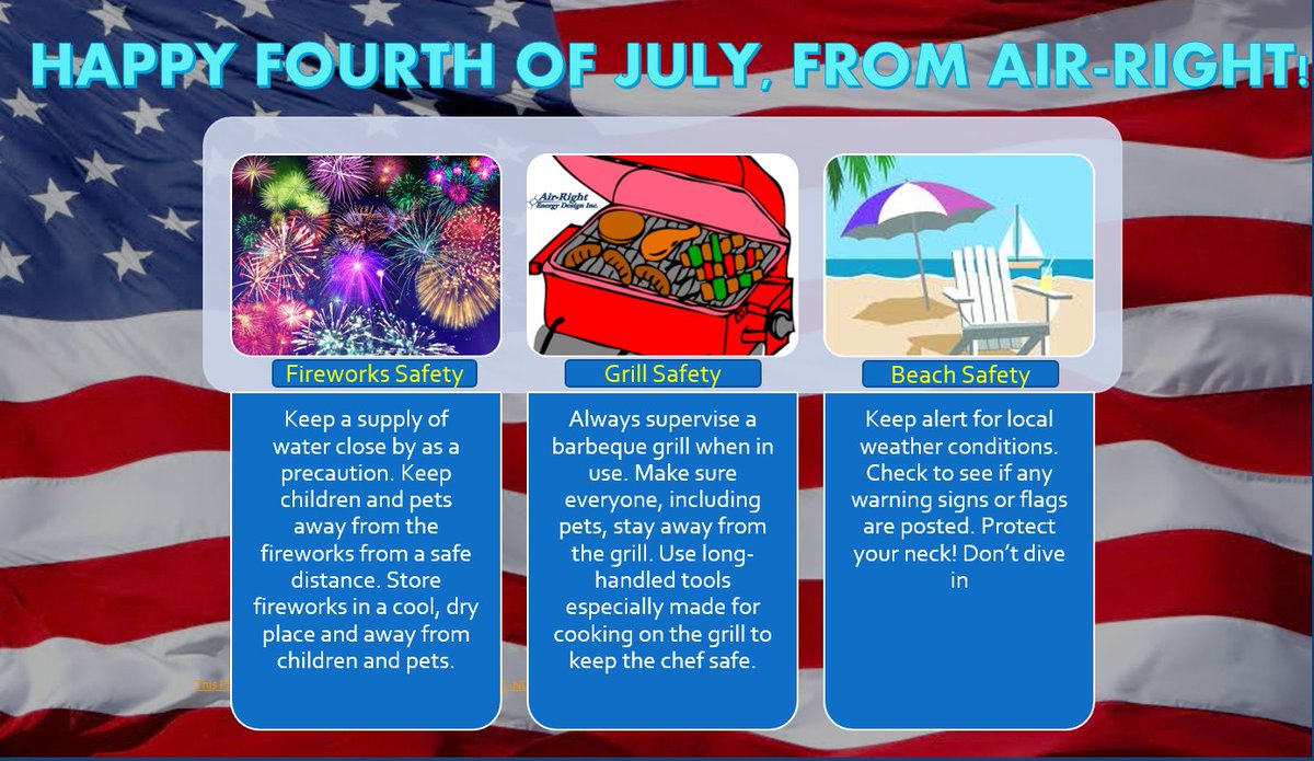 Officially the start of #fourthofjuly weekend - who is ready?? Here are some tips to ensure your fun-filled weekend is safe! 🎆🤩#fireworks #IndependenceDay #summertime #staysafe
