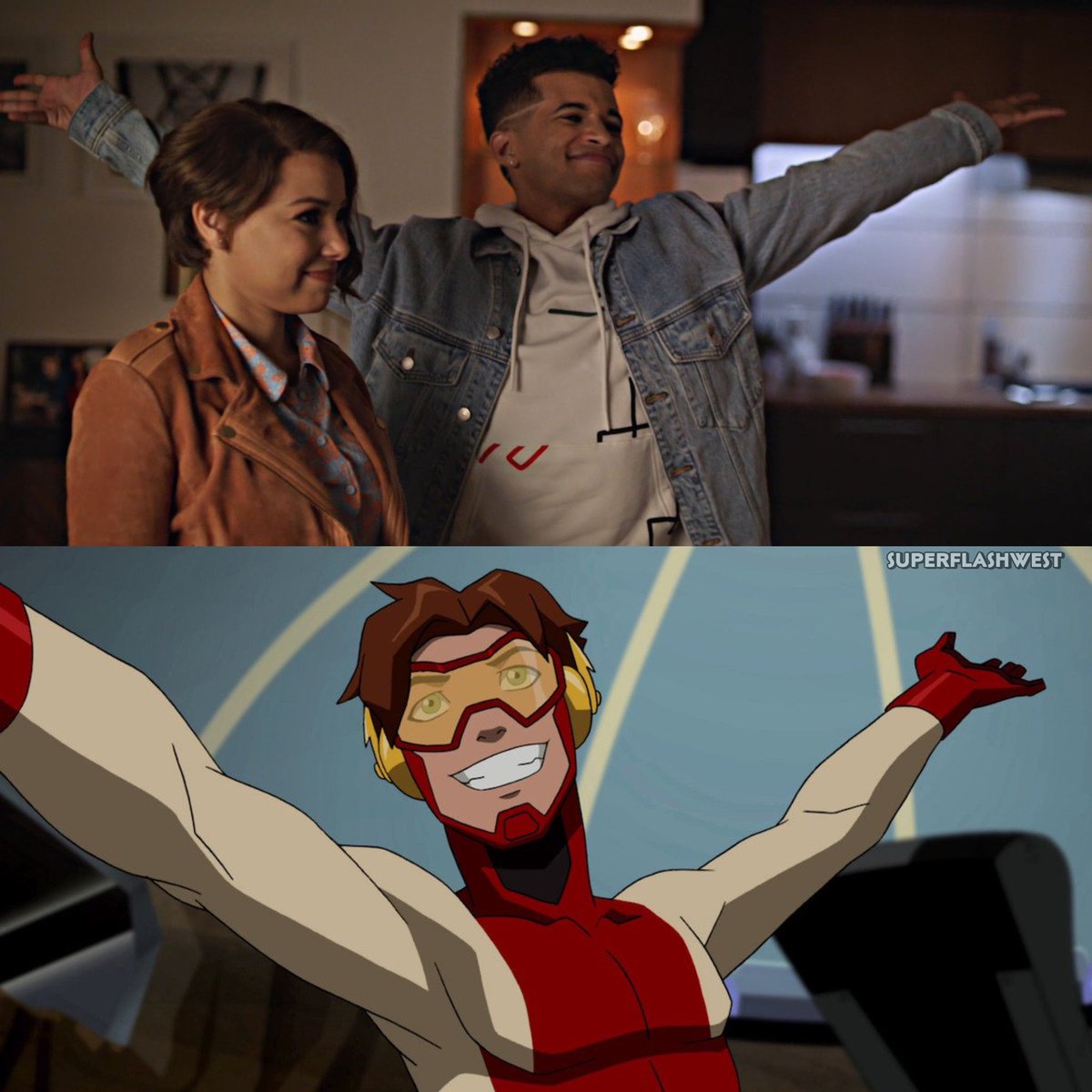 superflashwest's tweet photo. BART DID THE THING! 😄 https://t.co/bdUIyj7Ofe
