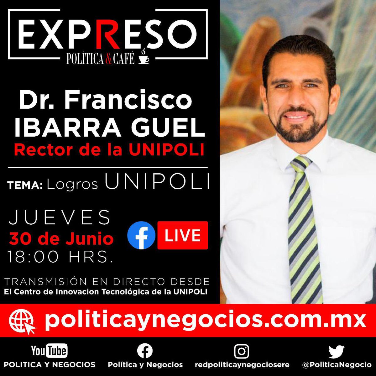 #TeInvitoAqueNosAcompañes

facebook.com/PoliticaNegocio