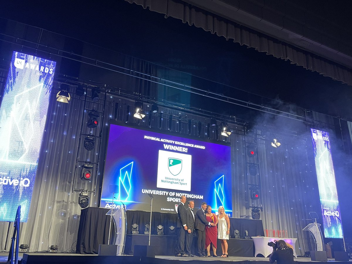 Huge congratulations to <a href="/UoNSport/">University of Nottingham Sport</a> <a href="/tilley74/">Dan Tilley</a> <a href="/sambelly1984/">Sam Bell-Minogue</a> winning the <a href="/_ukactive/">ukactive</a> Physical Activity Excellence Award in partnership with <a href="/BUCSsport/">BUCS</a> - fab achievement supporting students to be active !