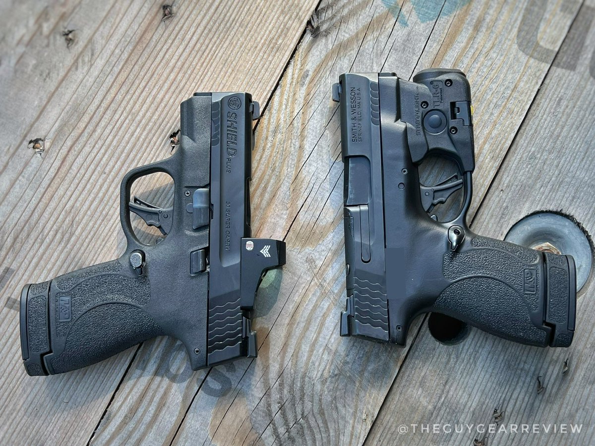 guygearreview's tweet photo. Battle of the Shields!
Which setup would you grab?
30 Super Carry with Optic or 9mm with light/laser combo?
#smithandwesson_partner #smithandwesson #mandpshield #swampfoxoptics #streamlight #30supercarry #9mm #reddotsight #theguygearreview https://t.co/UkJbmz8GYB