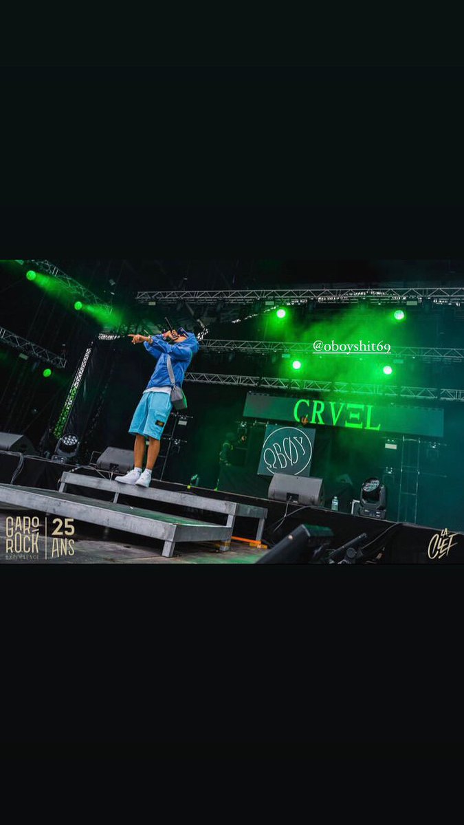 oboyshit69's tweet photo. ØBØY au @festivalgarorock  Le 30/07/22 🤍 #garorock                                       📸 @artbresset @laclefprod ( insta ) https://t.co/xi6MZIwscK