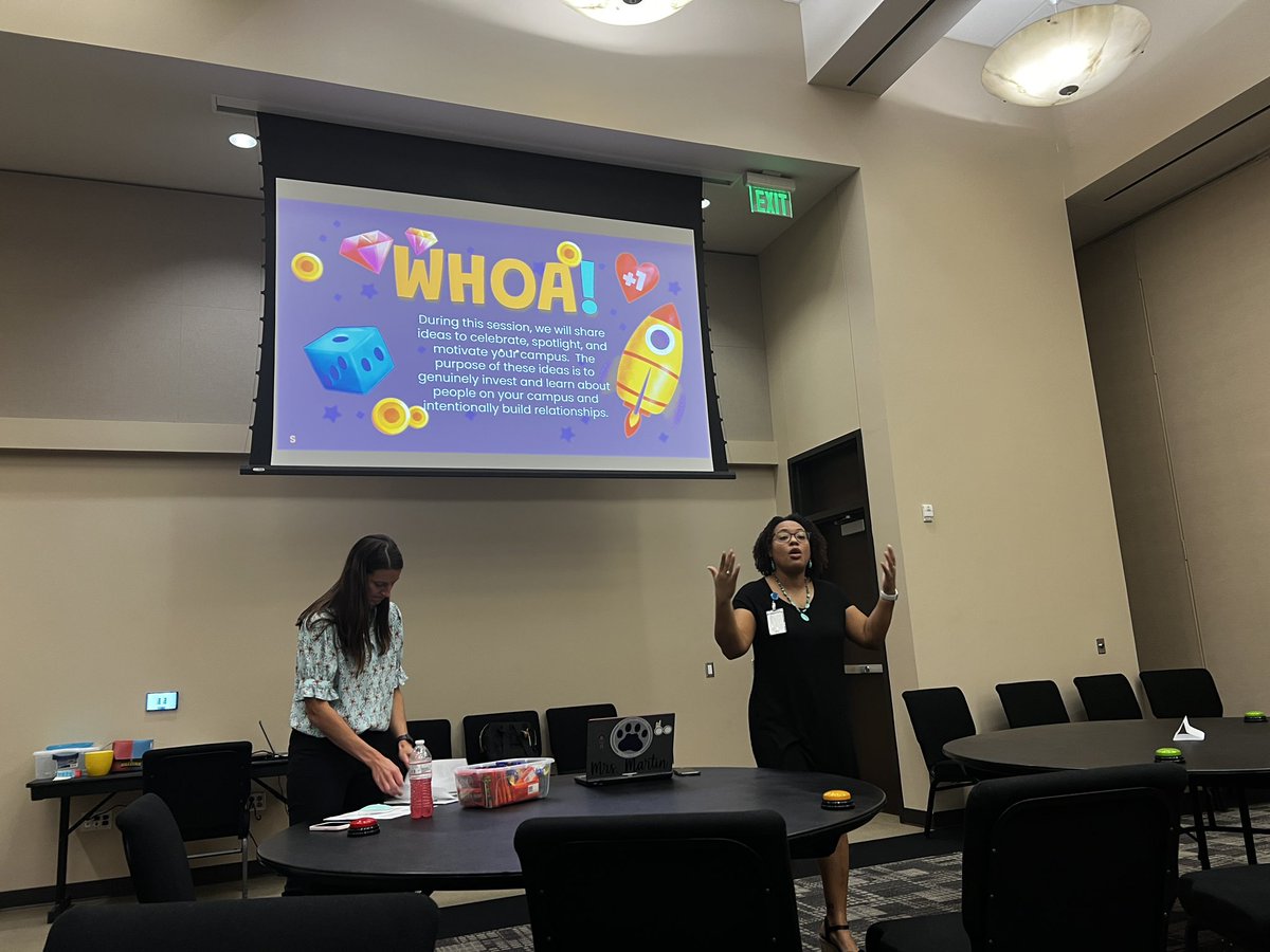 Redd_Strang's tweet photo. And the afternoon was perfectly about Team Building & Culture! So much fun and even some competition and treats!! So proud to be a part of this TLD Cohort and am grateful for the learning opportunity! #TLDAcademy #LeadershipFun @KleinProfLearn @KleinISD https://t.co/gHqqjPqLQl