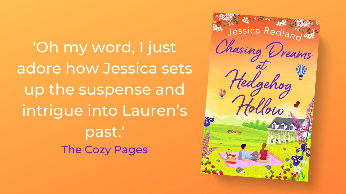 BoldwoodBooks's tweet photo. 'Oh my word, I just adore how Jessica sets up the suspense and intrigue into Lauren’s past.' says @ninad_silva about #ChasingDreamsAtHedgehogHollow by @JessicaRedland  https://t.co/UAfbZdH00N 

Buy now ➡️ https://t.co/RHB9J3g2Cs https://t.co/47fj8RQdxx