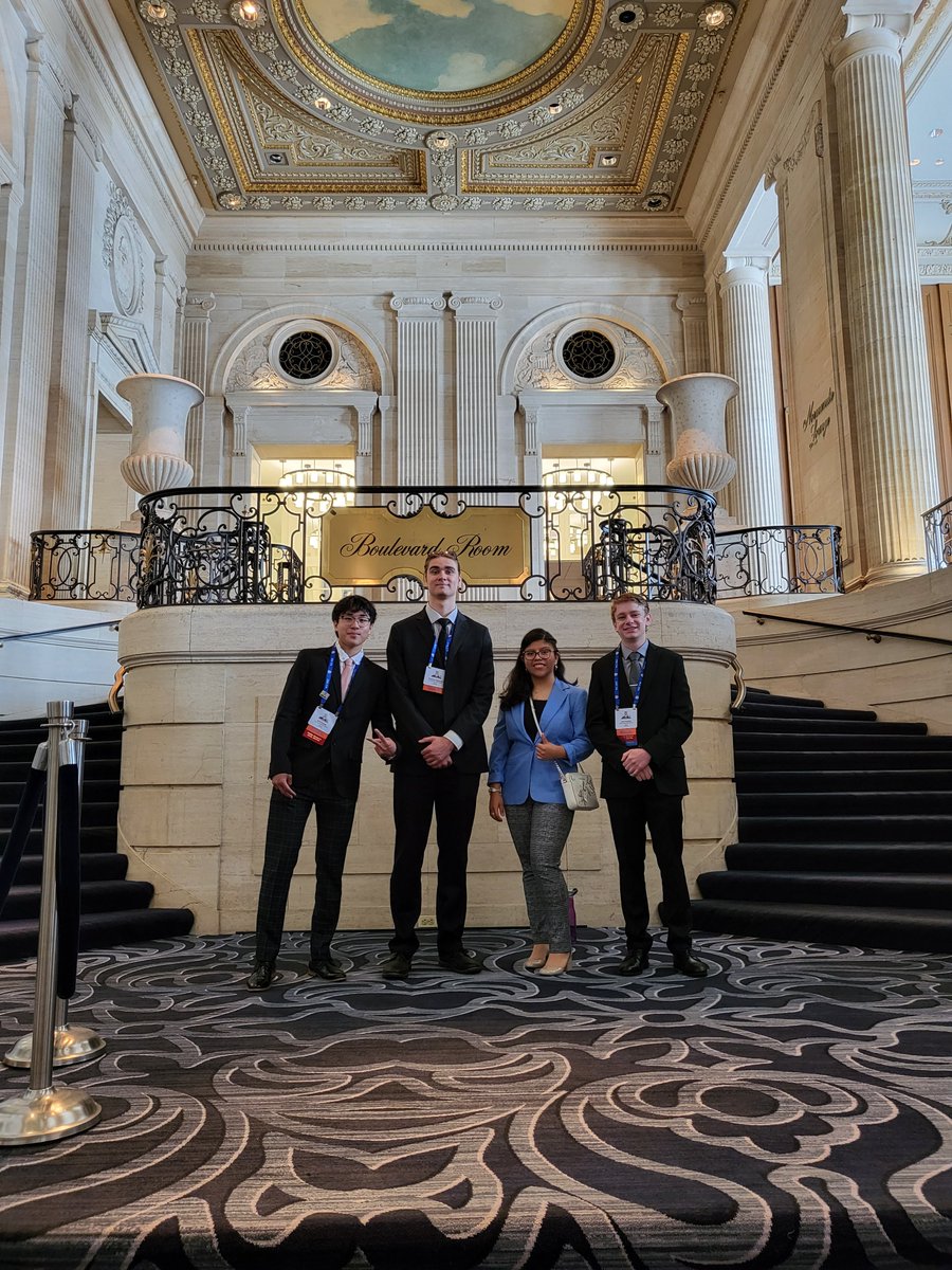Day 2 at FBLA Nationals. They're having fun and are ready to go! #leydenpride