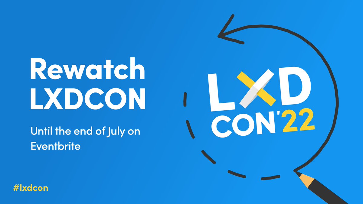 For only €50, you get access to 15 engaging sessions hosted at #LXDCON and their resources. Don't miss out on all this inspiration and #learningexperiencedesign knowledge until at least the end of July. Visit here: lxdcon22.eventbrite.nl