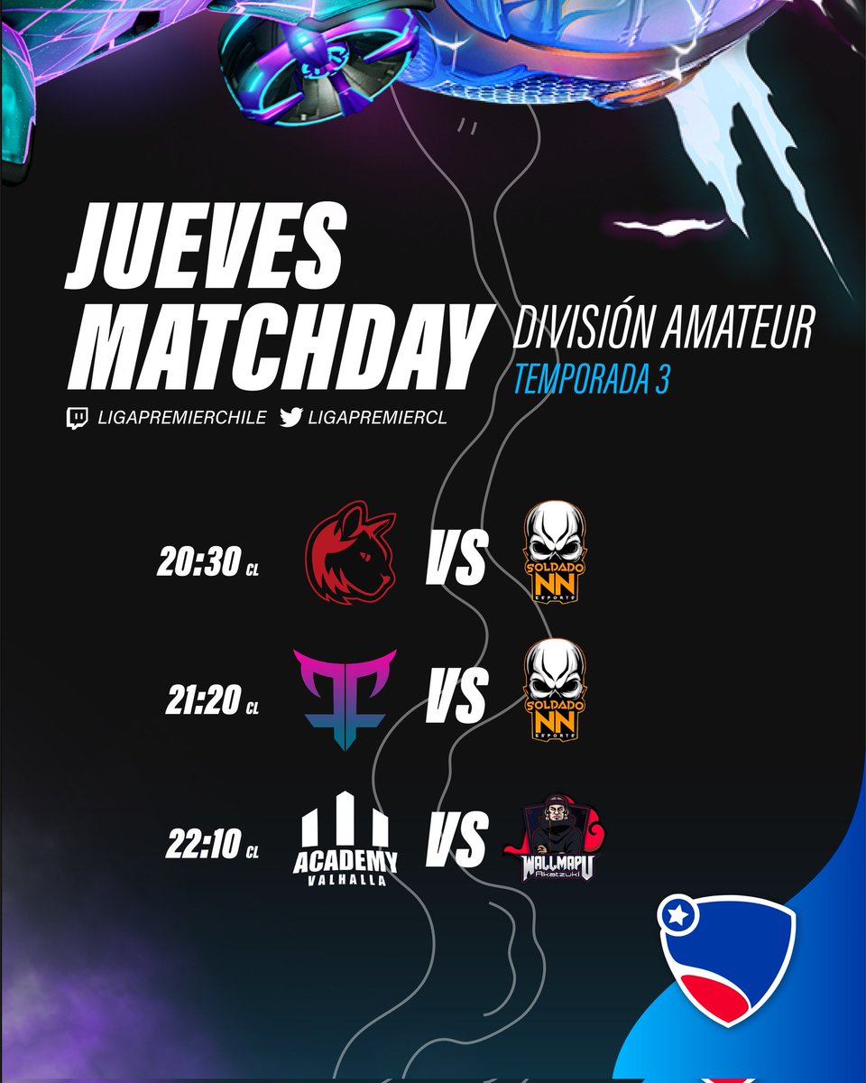 Who is ready to rumble!!!
Tenemos encuentros picantes esta semana 🌶️🌶️🌶️
No se lo pueden perder, estos partidos pueden definir el destino de la división 🏟️ (y eso que no saben lo que pasará mañana 🤫)
#NosVemosEnLaCancha 
#RocketLeagueLatam #RocketLeague #LPC