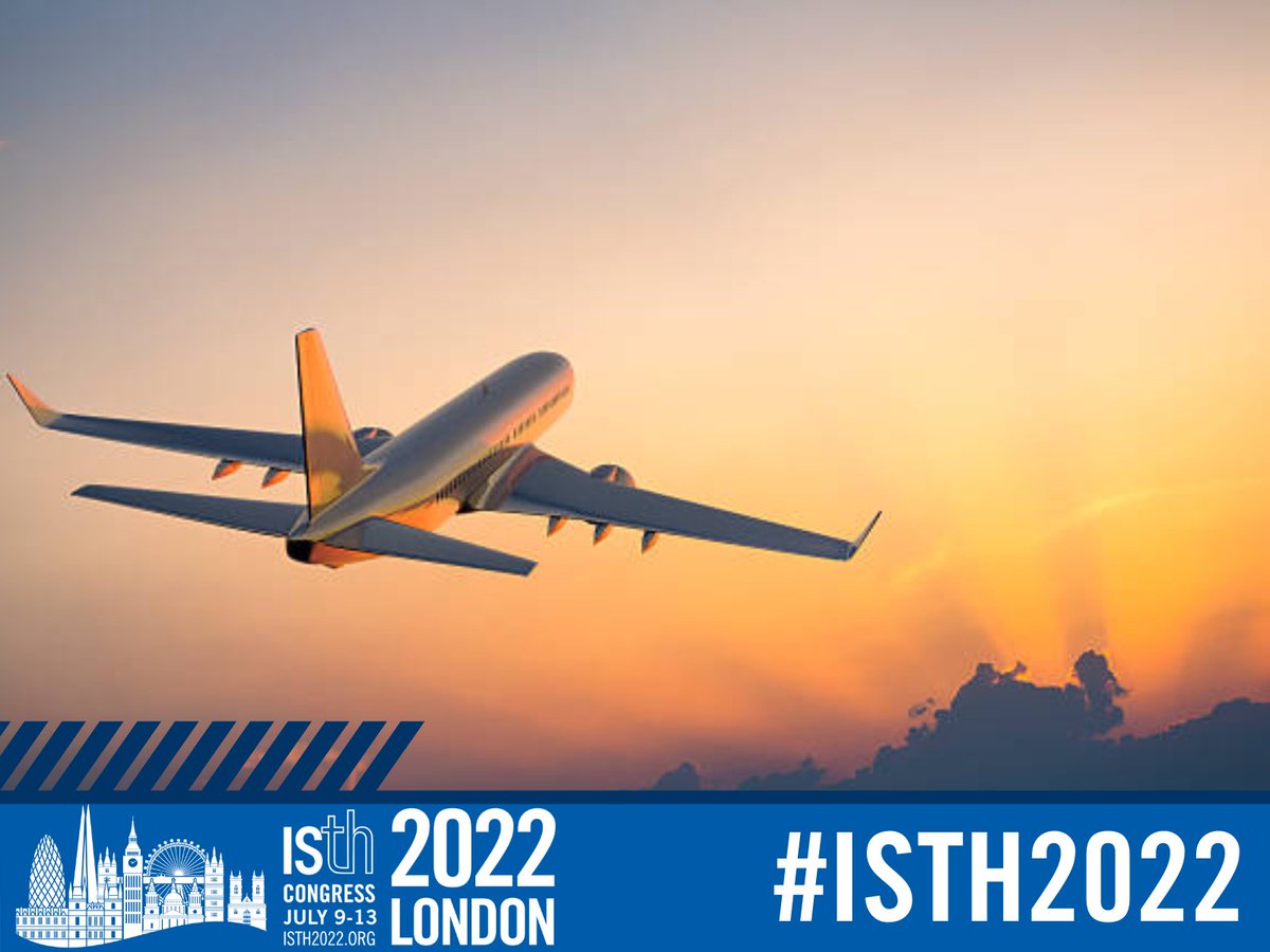 On your way to #London for #ISTH2022? Share a picture from the plane or airport and tell us what you're doing to prevent #thrombosis. #WTDay22 #EyesOpentoThrombosis #KeepLifeFlowing