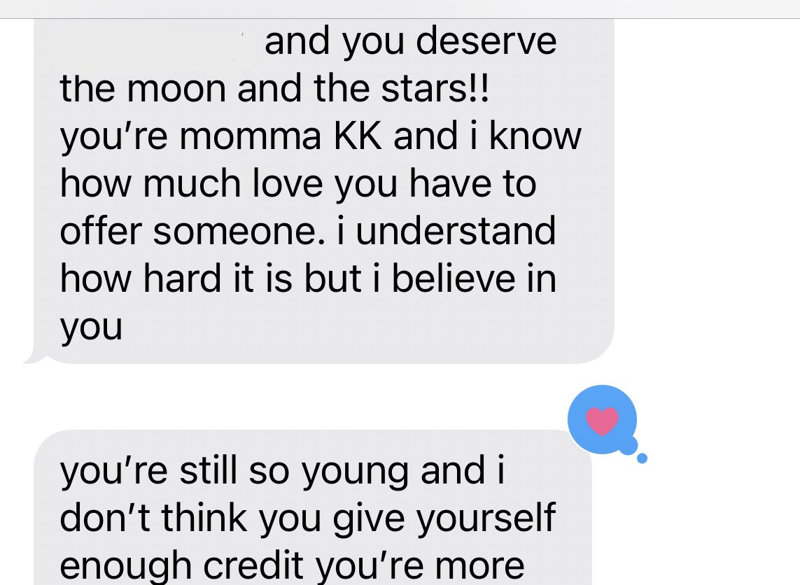 ka_flood's tweet photo. When your friends remind you of your worth 💗 https://t.co/0ZYmnZtQ6X