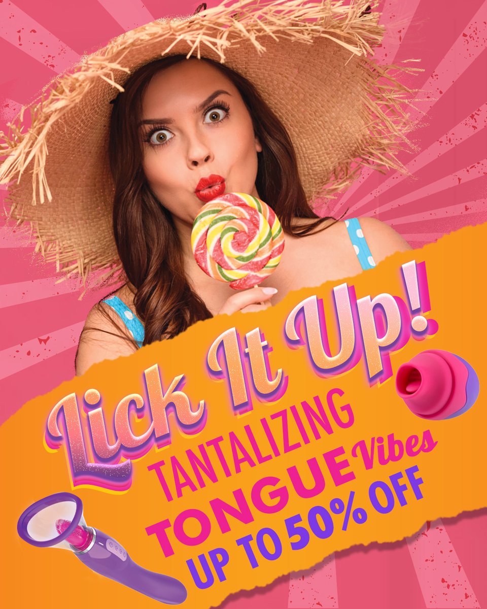 naughtynorthca's tweet image. Our Tantalizing Tongue sale continues. Our favourite tongue vibes are up to 50% off! Grab yours before the sale is gone. 💋
ow.ly/hp7550JK6rP