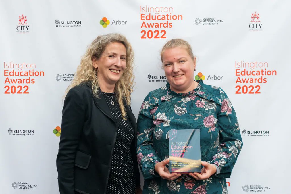 Islington Community of Schools (@icos_islington) on Twitter photo The proud winner of our Curriculum Team or Teacher of the Year β Secondary: Katerina Jedlickova, Class Teacher and Art Coordinator <a href="/rcloudesley/">Richard Cloudesley</a>
Katerina's award was presented by one of our lovely guest presenters Sophie Cloutterbuck ππ»
π₯³π₯³ Congratulations!! The proud winner of our Curriculum Team or Teacher of the Year β Secondary: Katerina Jedlickova, Class Teacher and Art Coordinator <a href="/rcloudesley/">Richard Cloudesley</a>
Katerina's award was presented by one of our lovely guest presenters Sophie Cloutterbuck ππ»
π₯³π₯³ Congratulations!!