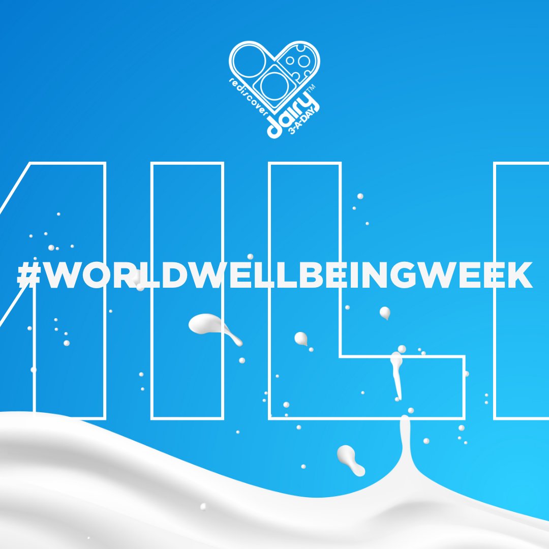 DairyGivesYouGo's tweet photo. To celebrate the end of #WorldWellbeingWeek, weโre encouraging you to #EnjoyWellness with milk! ๐ช๐ฅ
Milk contains a variety of important nutrients needed for a healthy diet & is the way to go pre & post-exercise, as itโs a very effective rehydration & recovery aid.
#EnjoyDairy https://t.co/oJNhqUmrxT