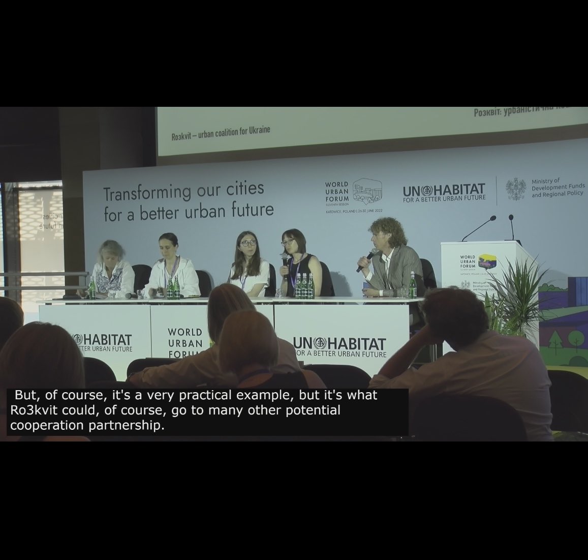 The Urban Coalition for Ukraine www.Ro3kvit. com at The World Urban Forum  in Katowice. A call for a culturally specific, locally led and ambitious form of reconstruction in Ukraine. Laid low by Covid I missed it all! #buildingbackbetter #ukraine #reconstrution #architecture