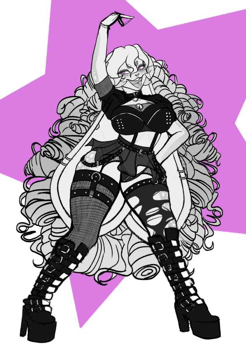 miarenee719's tweet photo. ۪۫❁ཻུ۪۪┊Commission WIP for @starryhopper 🖤 https://t.co/KlJMckreIH