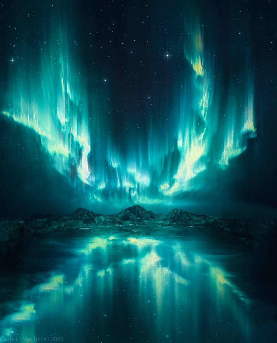 Cathrin Machin Space Art tweet media