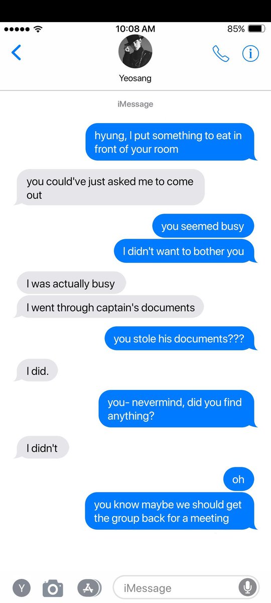 mylovelywy's tweet photo. The traitor is Yeosang and here is why: At the beginning of the story, Yeosang told Jongho that he stole the Captain’s documents but he found nothing useful in those docs. BUT later Yeosang tells the team that he DID find something: the coordinates
#Halateez_GameSet #ATEEZ https://t.co/bKraDK16dK