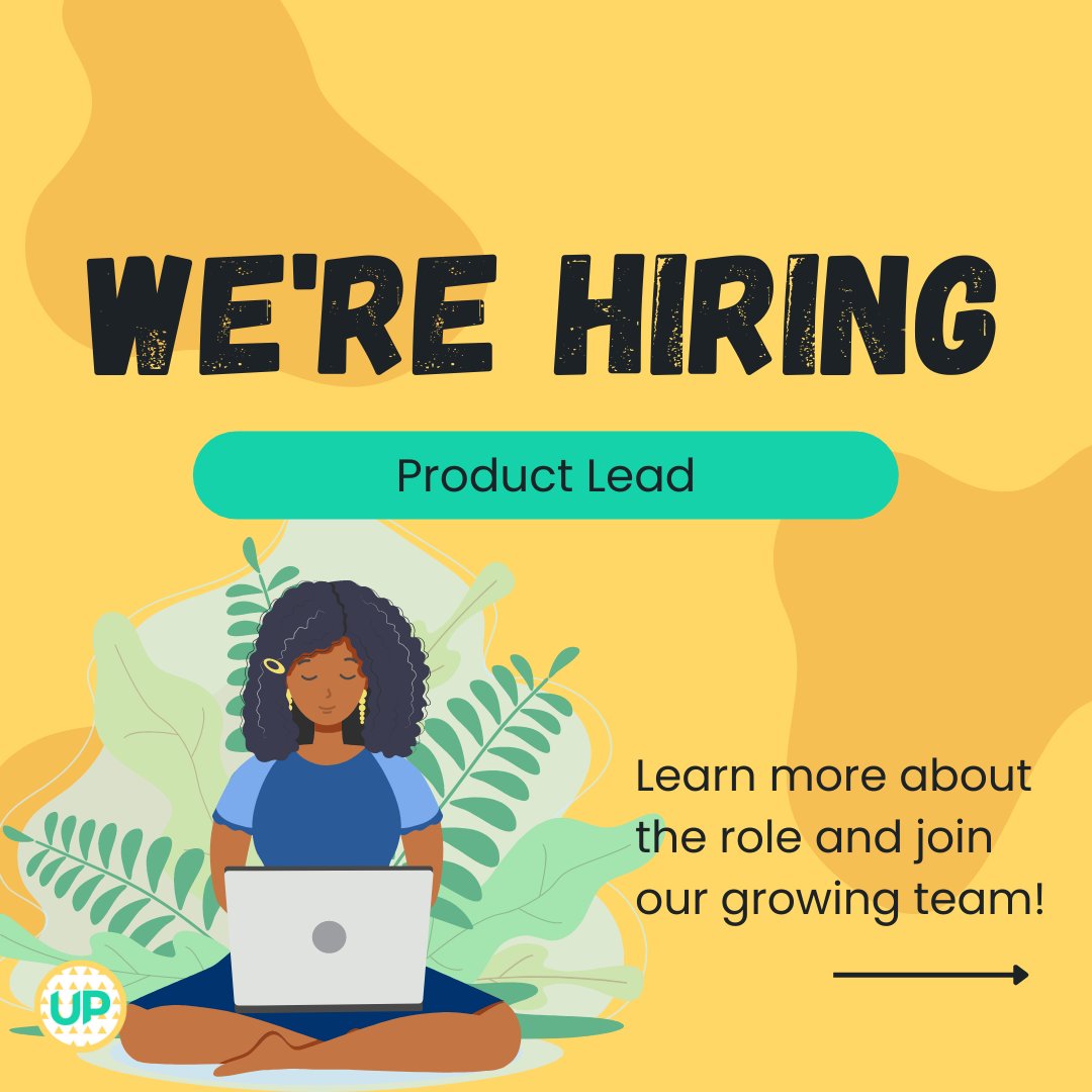 We're excited to share that we're hiring for our first ever Product Lead! 📣 

If you or someone you know is passionate about education and building technology for good, learn more and apply here! 🚀 upchieve.welcomekit.co/jobs/product-l…