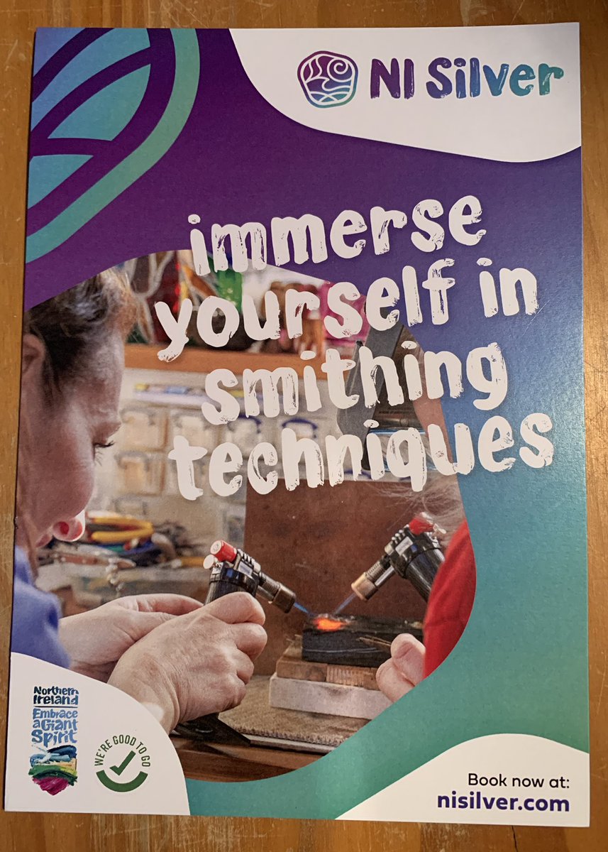 Travelling to Northern Ireland and have 3-4 hours to fill with a fun learning activity?  Book a silver jewellery making course with NI Silver! #discoverni #experienceAND #visitAND #discoverireland