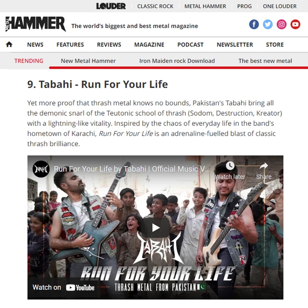 TabahiThrash (@tabahithrash) on Twitter photo This is unreal π₯! Being the first Pakistani Thrash Metal band to be featured on <a href="/MetalHammer/">Metal Hammer</a>. You can vote for Tabahi now - loudersound.com/features/the-1β¦ This is unreal π₯! Being the first Pakistani Thrash Metal band to be featured on <a href="/MetalHammer/">Metal Hammer</a>. You can vote for Tabahi now - loudersound.com/features/the-1β¦