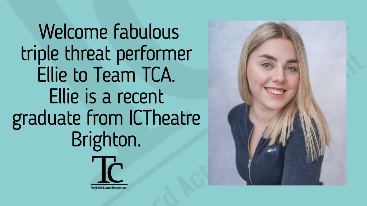 ToniCollard's tweet photo. Welcome to #TeamTCA @Ellie_Foulger, Ellie is an amazing #TripleThreat #Performerwho is ready to get working!  Give yourself a treat and go and look at her #Showreel! https://t.co/s8Fr2Dr62A https://t.co/GyytogtjCO
