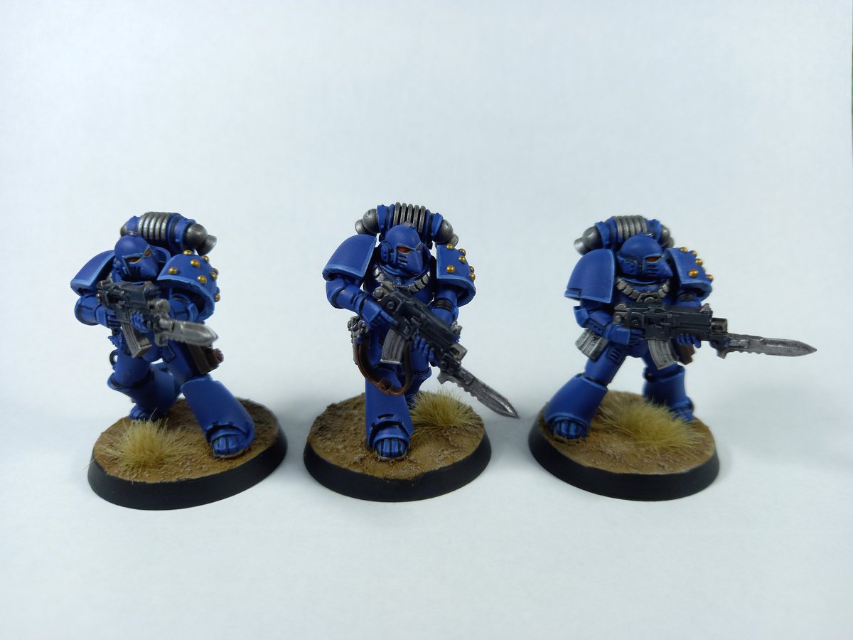 dylanjw162's tweet photo. Some heresy era ultramarines from the age of darkness boxset 
#30k #WarhammerCommunity #PaintingWarhammer #HorusHeresy #ultramarines https://t.co/Cdj4vterQt