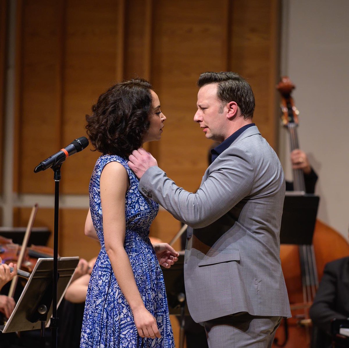 TallySessions's tweet photo. A magical night playing the Bench Scene from @RnH_Org’s Carousel with @alsilbs to benefit @TransportGrp ! #rodgersandhammerstein #carousel #broadway #ifilovedyou https://t.co/VioGvPSTz1