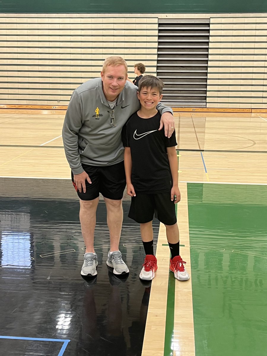 Julien went up to Tigard this week for hoop camp and was very nervous. Once coach talked to him about coaching me since I was the same age he said it was awesome. This one makes dad prideful and teary eyed