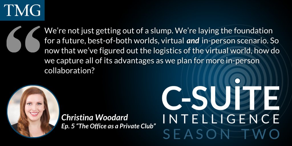 As #LeadershipCoaches to some of the world’s top CEOs and board directors @TheMilesGroup’s Stephen Miles and Christina Woodard discuss how office spaces are being revamped for ‘optimized work.’

#CSuiteIntelligence podcast
miles-group.com/podcast/