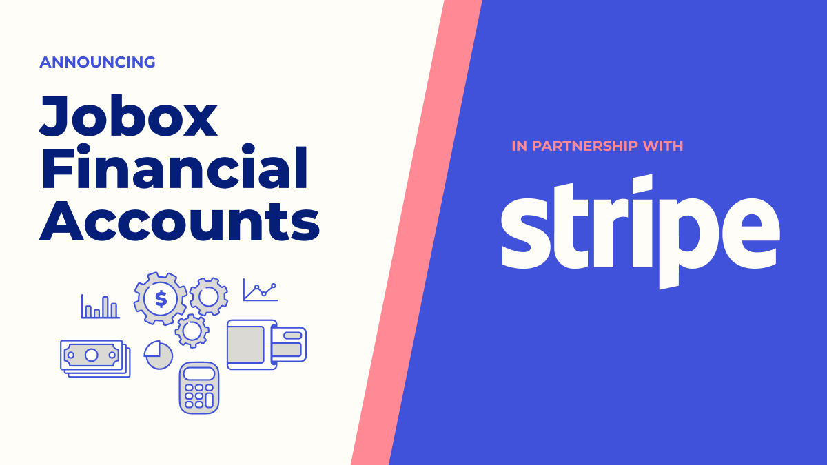 Jobox_ai's tweet photo. According to @stripe research, nearly half of businesses report that their banking experience has hindered their growth. The Stripe-powered Jobox Financial Account eliminates that pain point for home service pros. Read more: https://t.co/sXPByLii4F https://t.co/VQ4Kq1I05e