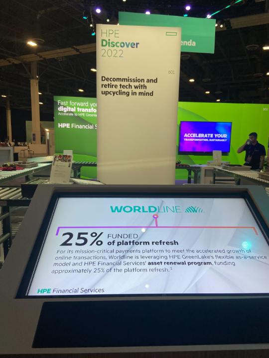 Today is the final day of #HPEDiscover!

Stop by DEMO601 on the showcase floor to see our #ITAsset renewal capabilities in action with LIVE demonstrations telecasted from Erskine, Scotland and Andover, MA. 

#Sustainability #DigitalTransformation #ForceForGood