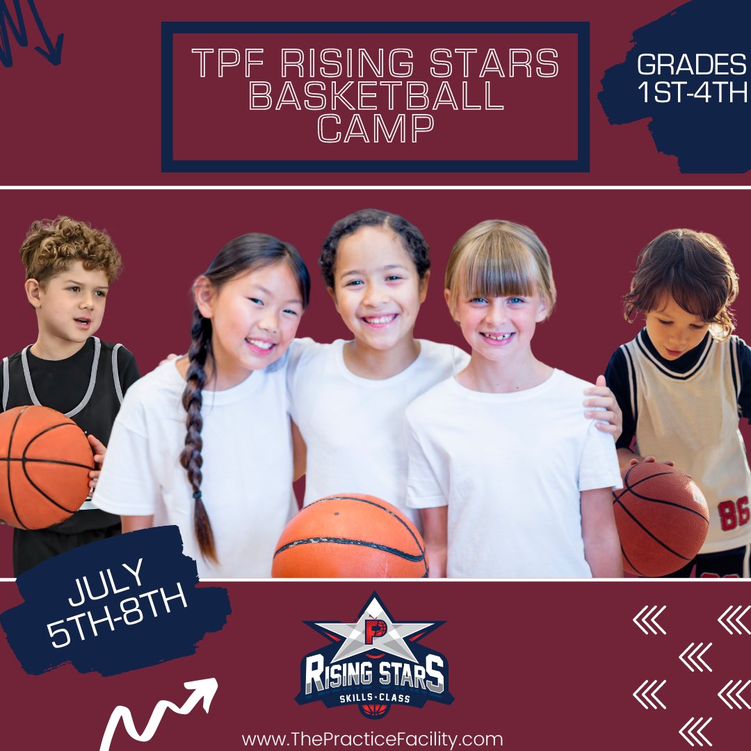 Our Rising Stars camp is designed specifically for young players. The skills and drills will be challenging but fun, while we focus on building a solid foundation to build on as these young players grow.