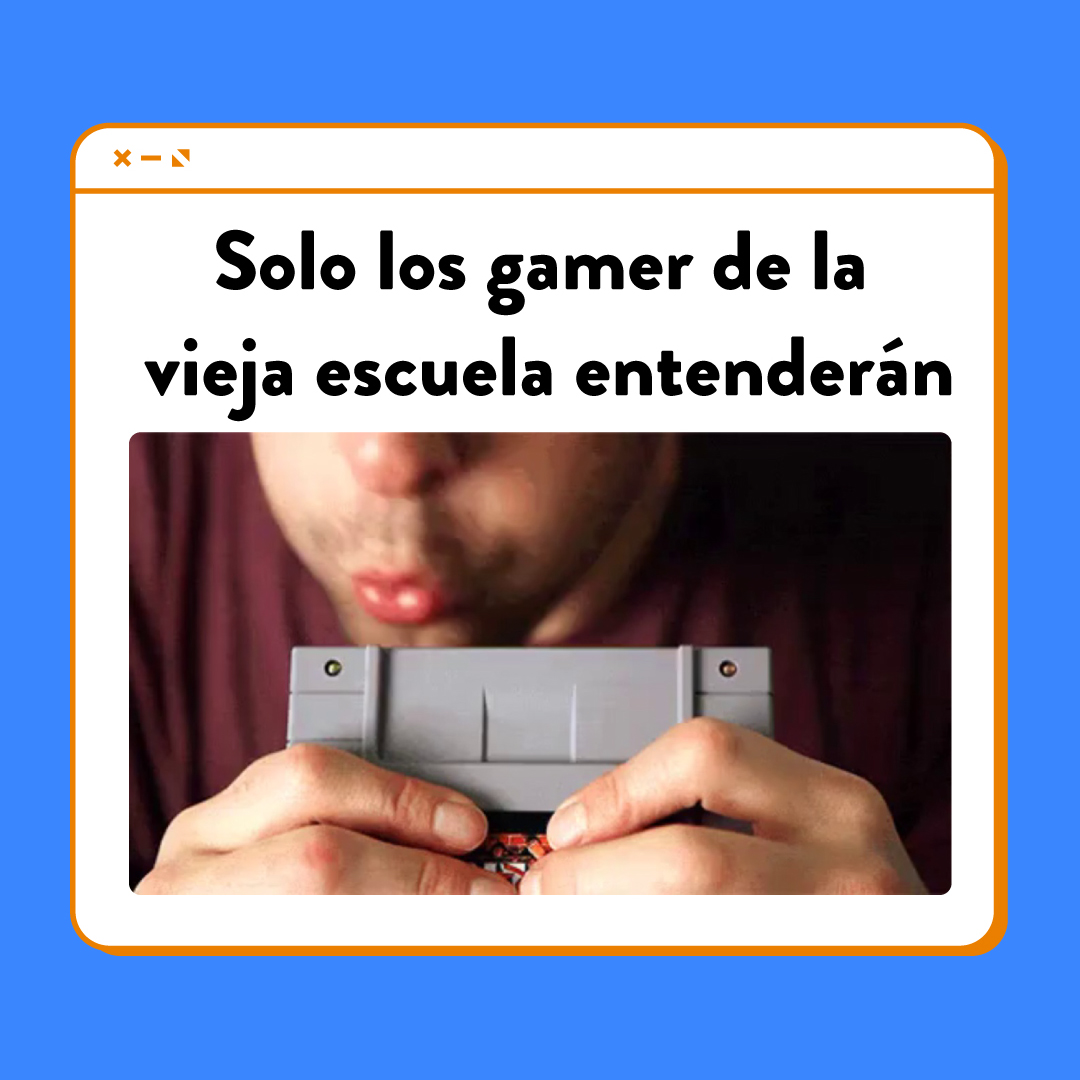 🤔¿Sos gamer de la vieja escuela?