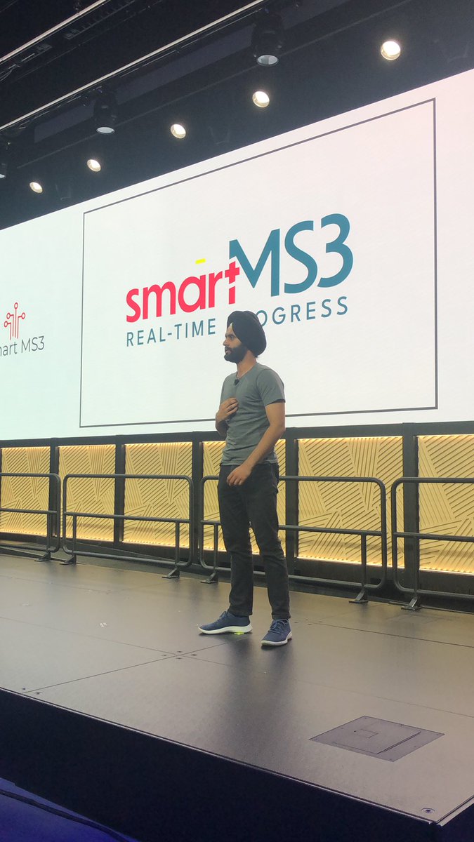 kjsnyc's tweet image. .@smartms3_ uses real-time actionable metrics on muscle health during physical therapy to improve patient retention by 3x!! Bottom line clinics triple their revenue per patient #TSNYCDemoDay @Techstars