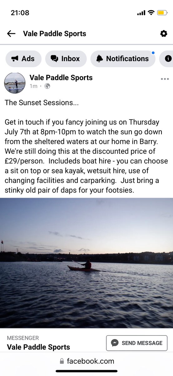 Majorkayaking's tweet photo. Get in touch if you fancy a new adventure! Info@valepaddlesports.co.uk

@barrydistrict @gem_news @_BARRYISLAND_ https://t.co/bTIlwUjI53