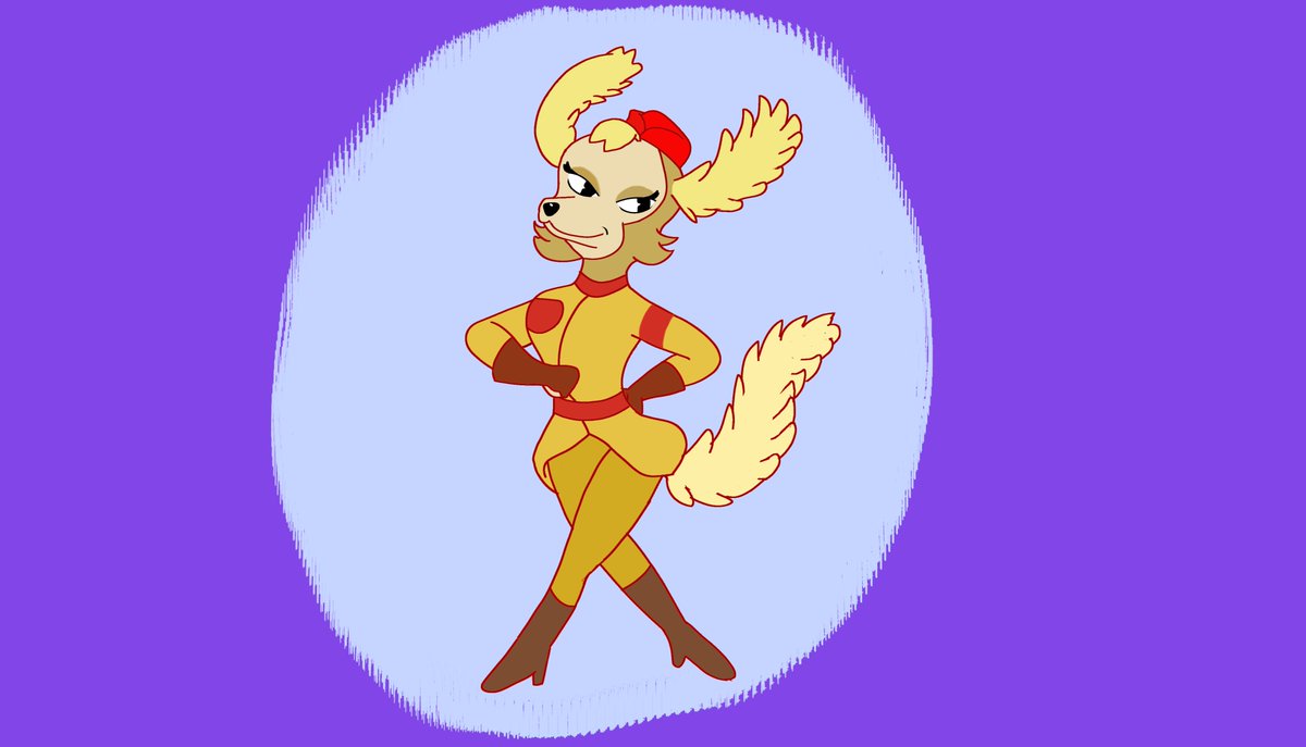 ShaulaXninja's tweet photo. Not even G-Force is gonna stop this doggo!

#cupheadthedeliciouslastcourse  #CupheadDLC 
#cuphead https://t.co/kRCvPkxID6
