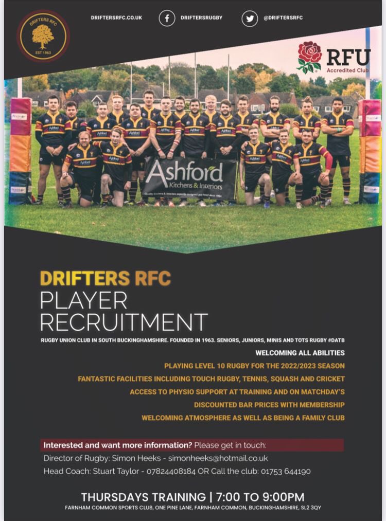 Drifters RFC tweet media