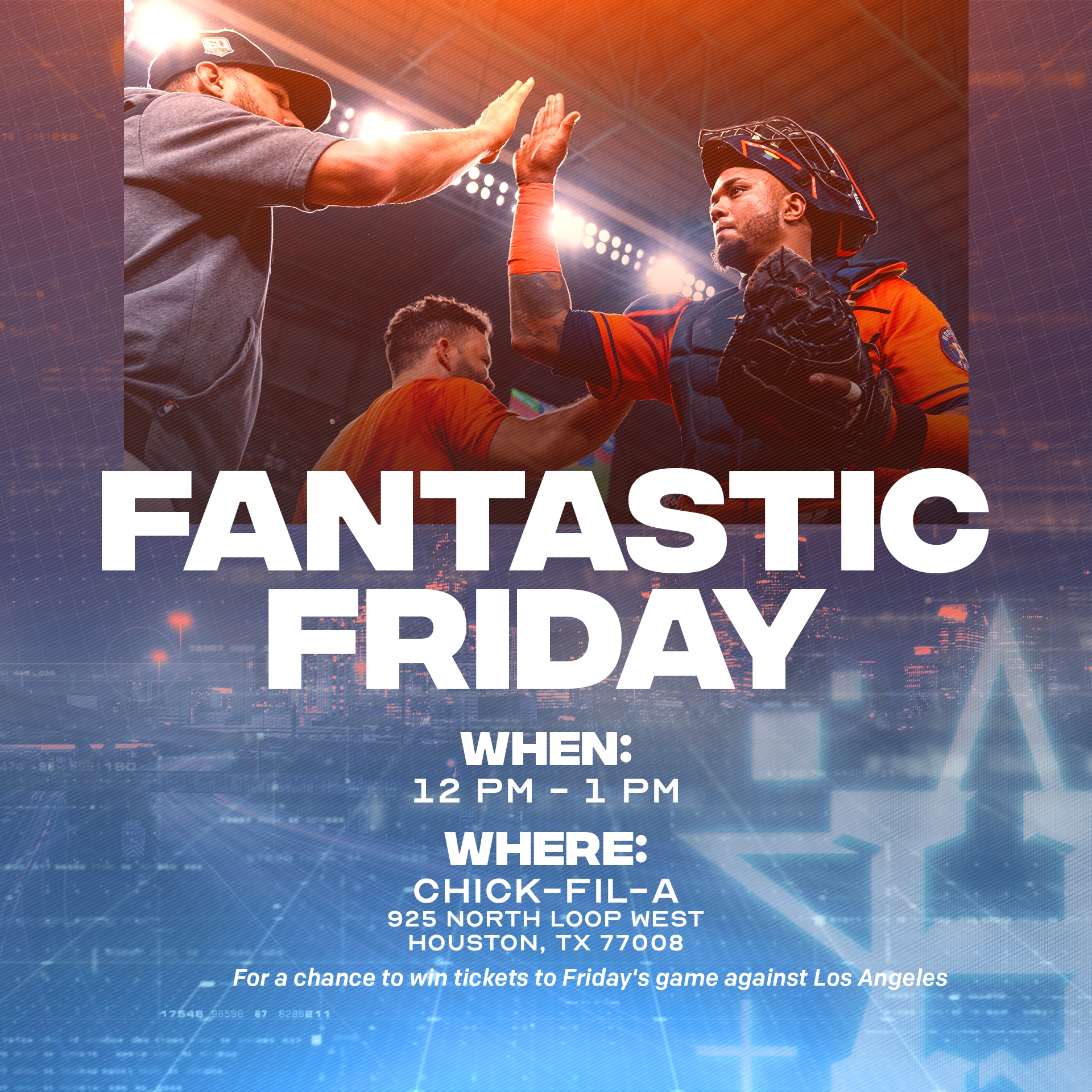 Houston Astros on Twitter "Want a chance to win tickets to tomorrow's