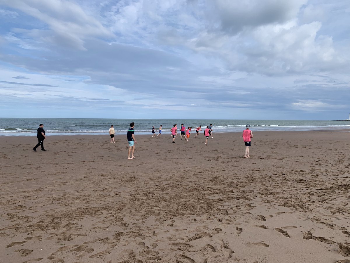 montroserfc's tweet photo. Thursday night is beach night ☀️🏉 - fantastic effort from all ages @CarolineRugby @cabanilla_pol #bestweerugbyclub #placeforeveryone https://t.co/gwxetkGqrf