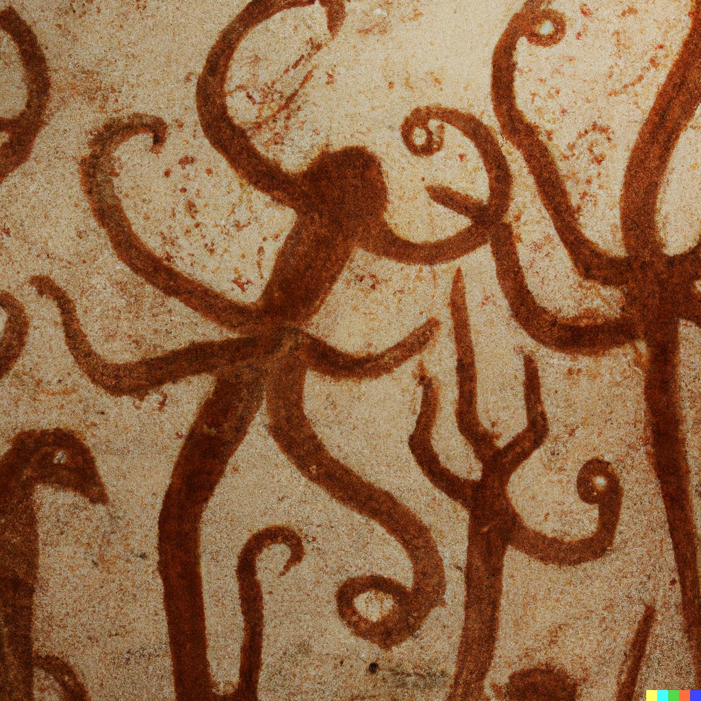 memoakten's tweet photo. Good news everyone!! New caves discovered with amazing cave paintings of chthonic tentacular space critters!
β€οΈπ§‘ππππ
#DistributedConsciousness https://t.co/Jjqdl38gv1