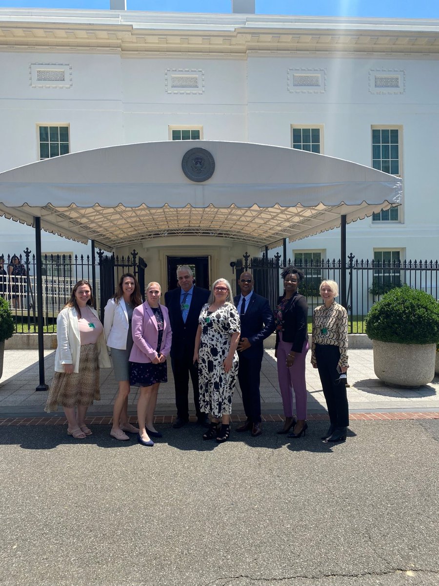 NASTAD's tweet photo. Executive Director, Dr. Stephen Lee, and Senior Director of Policy and Legislative Affairs, Emily McCloskey Schreiber, joined NASTAD members today in D.C. at the @WhiteHouse Convening on Prosecution of HIV Criminal Laws to discuss the need for modernized HIV criminalization laws. https://t.co/QHVdBpKnHN