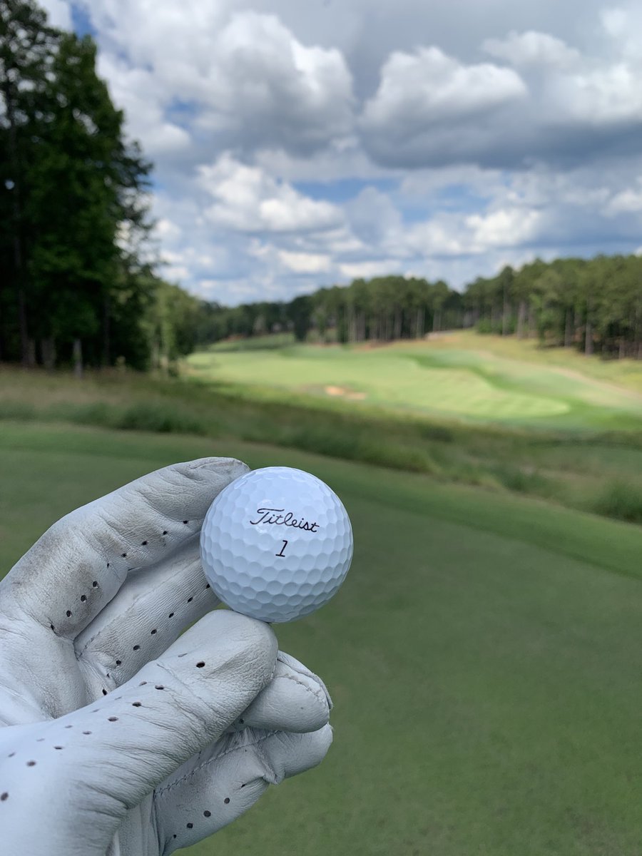 CoachTGrantham's tweet photo. Summertime means Golf season for coaches! The Goal is not how low I can score but how many holes can I play with this Golf Ball!!😭 https://t.co/hu4PUyDH5v