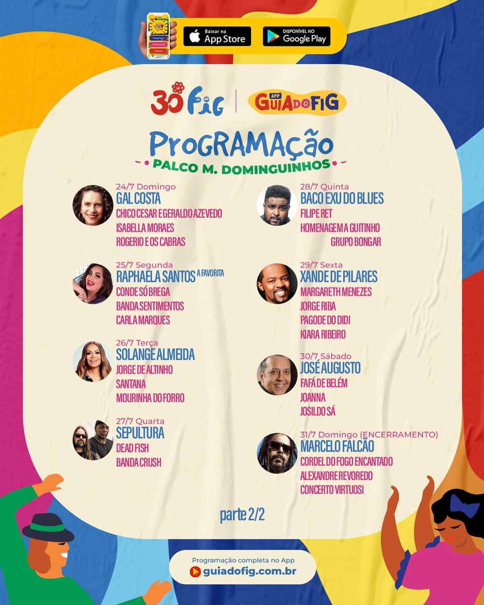 guiadofig's tweet photo. Programação do Palco Principal do #FIG2022 #GARANHUNS #FESTIVALDEINVERNO https://t.co/5pkSDbE0iM