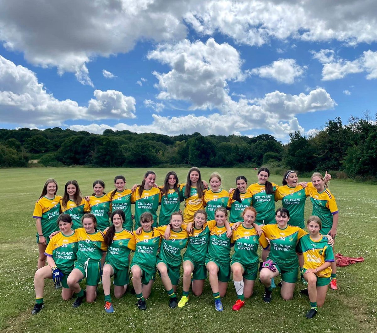Glo-Herts LGFA (@glohertslgfa) on Twitter photo Best of luck to the U15 Glo-Herts Girls and their coaches who travel to Ireland to take part in the Féile Peile na nÓg this weekend🇮🇪
The girls have teamed up well recently in the British competition and are looking forward to a ‘trip to remember’ this weekend🙌 Best of luck to the U15 Glo-Herts Girls and their coaches who travel to Ireland to take part in the Féile Peile na nÓg this weekend🇮🇪
The girls have teamed up well recently in the British competition and are looking forward to a ‘trip to remember’ this weekend🙌