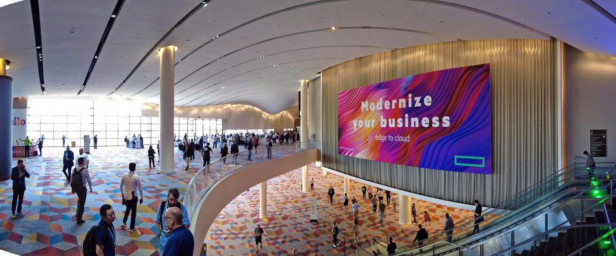 EventI4d's tweet photo. Thank you to everyone for an amazing event!  We can't wait until #HPEDiscover 2023! https://t.co/G1mqPdPOWo