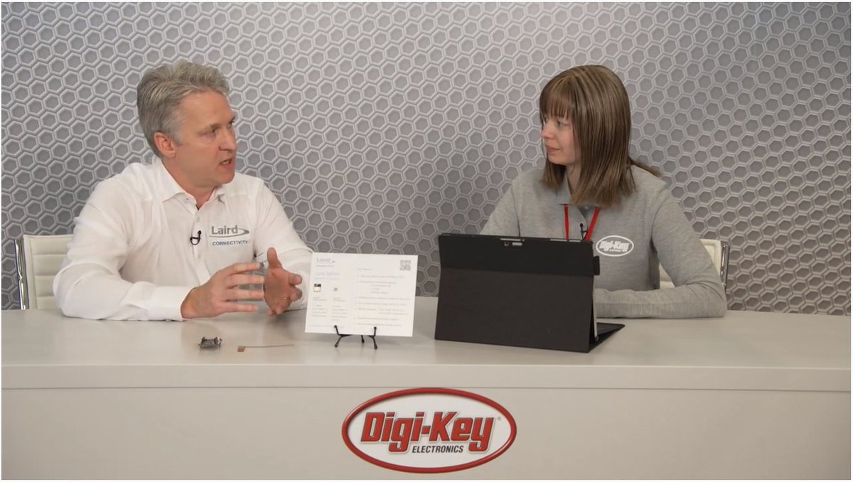 ezurio_llc's tweet image. Check out this great highlight from @electronicspec at #EmbeddedWorld2022. Our own Jonathan Kaye discusses the Lyra Series of #Bluetooth modules (based on @siliconlabs EFR32BG22 SoC) at the @digikey booth. Watch the video, here: bit.ly/3y6USQT
