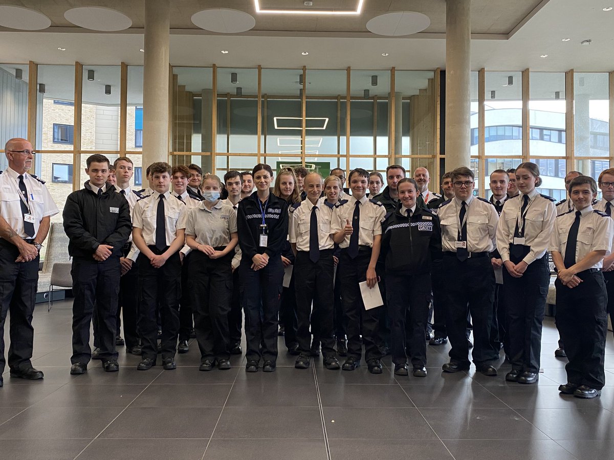 A  big thank you to <a href="/NorthantsInsp/">Northampton Central Sector Inspector</a> coming along to Northampton <a href="/ESCadets/">Northamptonshire Emergency Services Cadets</a> session to recognise the outstanding work of the cadets over the two weekends the #KnifeAngel was in Northampton as well as recognising the work that leaders do to have cadets at events <a href="/annmarielawson1/">ann-marie lawson</a>