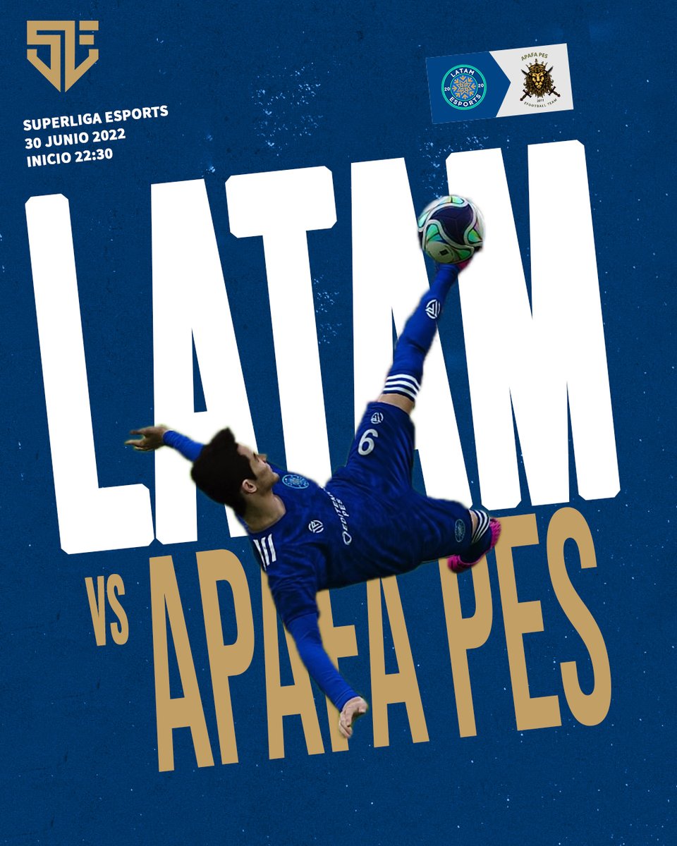 ¡𝐕𝐀𝐌𝐎𝐒, 𝐋𝐀𝐓𝐈𝐍𝐎𝐒!💪
¡¡𝐂𝐎𝐌𝐏𝐑𝐎𝐌𝐈𝐒𝐎 𝐘 𝐄𝐒𝐅𝐔𝐄𝐑𝐙𝐎! 🗣️

⚽ <a href="/apafapes/">Apafa PES</a> vs. LATAM
🏆 #SLEPERU
📌 JORNADA 5
⏰ 10:30 p.m.
📲 #APAFAvsLATAM

#VamosLATAM