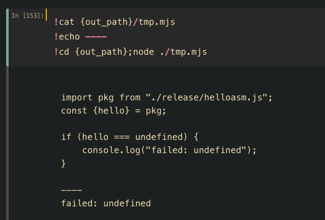 pycetra's tweet image. Is it possible to call the asm.js function from Node.js?
---- I used the following command----
cargo build --target asmjs-unknown-emscripten --release
#react #asmjs #Rust
