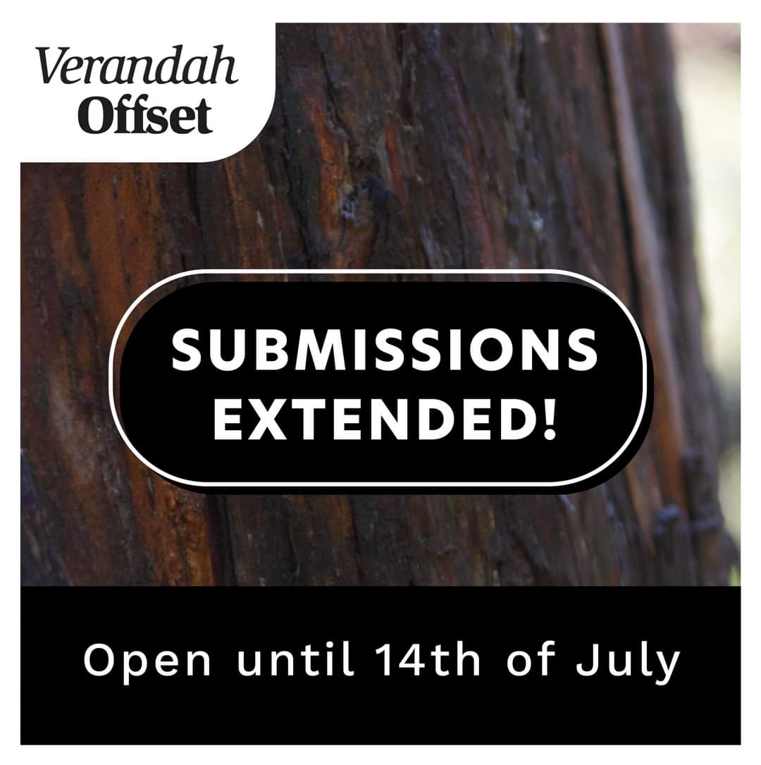 VerandahJournal's tweet photo. Verandah Offset is extending submissions! If you want to fine tune that piece of digital art, submissions close July 14th. https://t.co/MURABbjRtX
