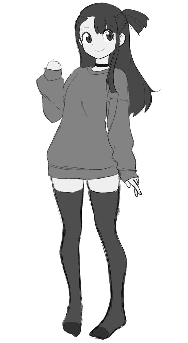 Brownsh_Hare's tweet photo. akko in a sweaterrr #LWA_jp https://t.co/EqTj9x5SlF